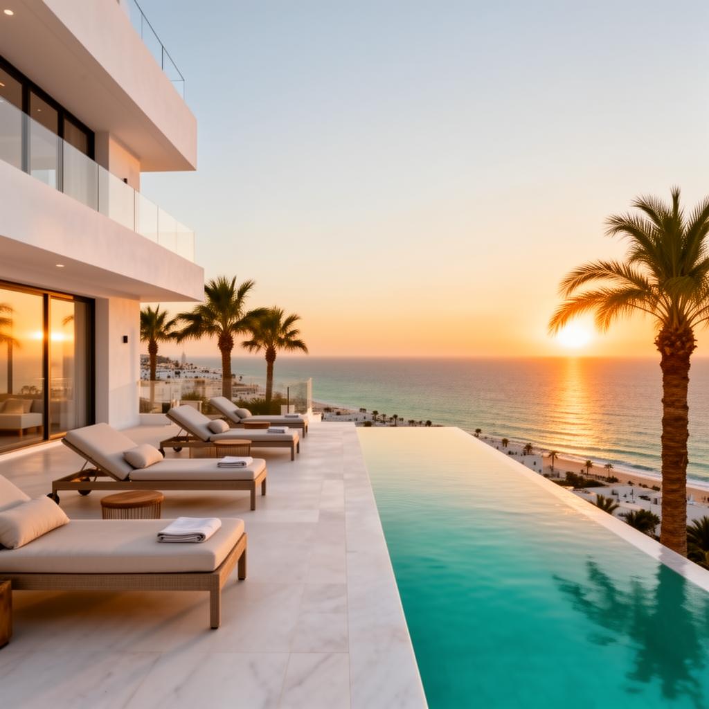 Terrasse vue mer